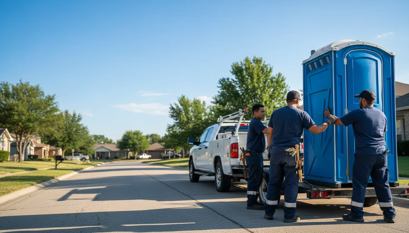 Portable Toilet Rental in Fingerville, SC near me